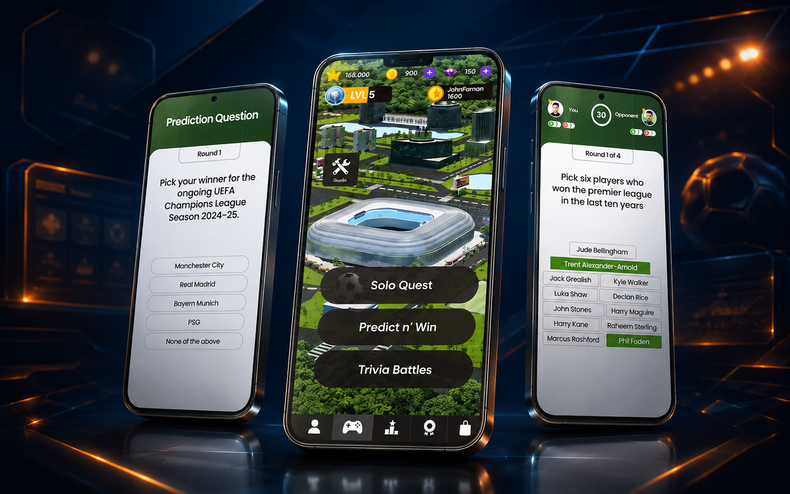 Trivia Tackle — Soccer trivia for Android
